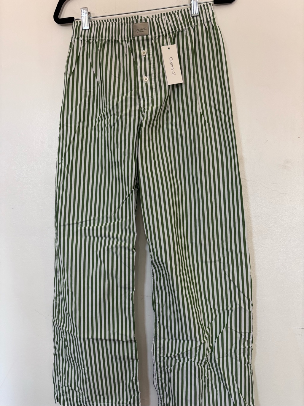 Comme Si La Boxer Alta Cotton Poplin Medium Martini Stripe — image 3 of 8